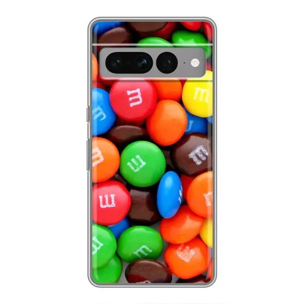 Чехол с принтом «MM's» для Google Pixel 7 Pro Чехол с принтом «MM's» для Google Pixel 7 Pro