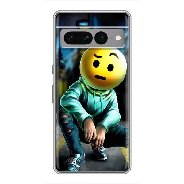 Чехол с принтом «Парень смайл» для Google Pixel 7 Pro Чехол с принтом «Парень смайл» для Google Pixel 7 Pro
