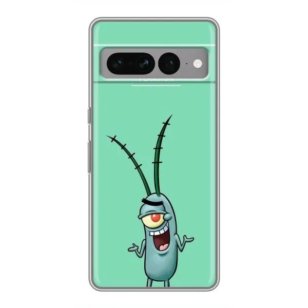 Чехол с принтом «Персонаж Планктон» для Google Pixel 7 Pro Чехол с принтом «Персонаж Планктон» для Google Pixel 7 Pro