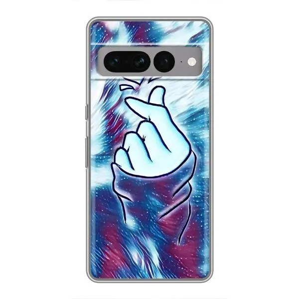 Чехол с принтом «Радужное сердце» для Google Pixel 7 Pro