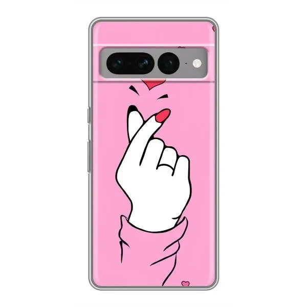 Чехол с принтом «Знак Love» для Google Pixel 7 Pro
