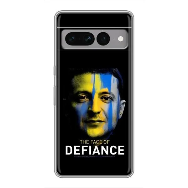 Чехол с принтом «В. Зеленский» для Google Pixel 7 Pro Чехол с принтом «В. Зеленский» для Google Pixel 7 Pro