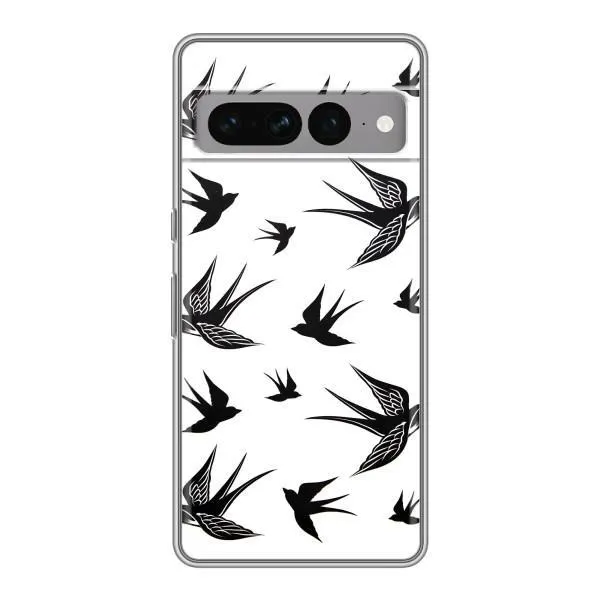 Чехол с принтом «Ласточки» для Google Pixel 7 Pro