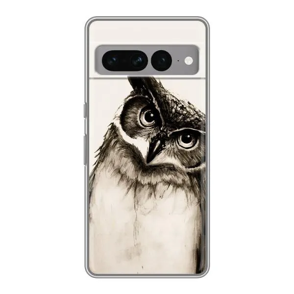 Чехол с принтом «Сова» для Google Pixel 7 Pro