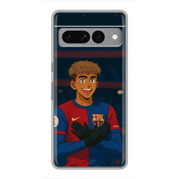 Чехол с принтом «Футболист Ямаль» для Google Pixel 7 Pro