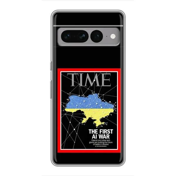 Чехол с принтом «TIME Ukraine» для Google Pixel 7 Pro