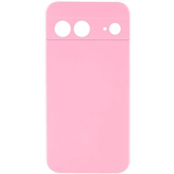 Чохол TPU GETMAN Liquid Silk Full Camera для Google Pixel 7 — Рожевий — фото 1