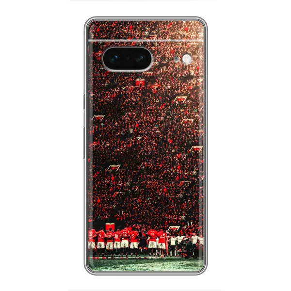 Чехол с принтом «фанаты Манчестер Юнайтед» для Google Pixel 7