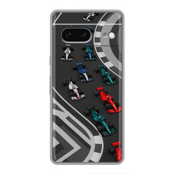 Чехол с принтом «Трасса Ф1» для Google Pixel 7 Чехол с принтом «Трасса Ф1» для Google Pixel 7