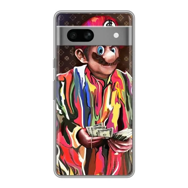Чехол с принтом «Mario LV» для Google Pixel 7A Чехол с принтом «Mario LV» для Google Pixel 7A