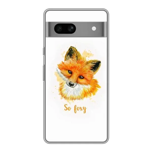 Чехол с принтом «Девочка Лиса» для Google Pixel 7A