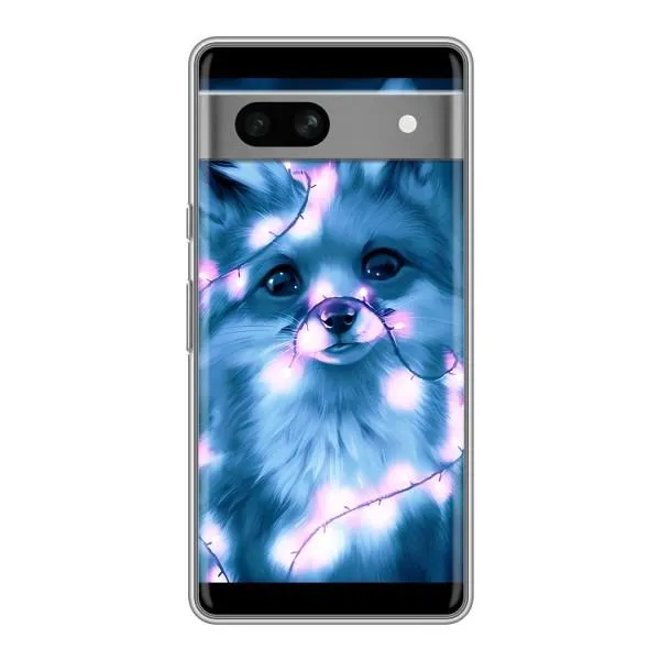 Чехол с принтом «Яркая лисичка» для Google Pixel 7A