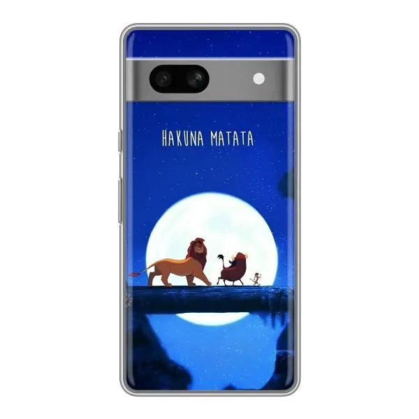 Чехол с принтом «Хакуна Матата» для Google Pixel 7A