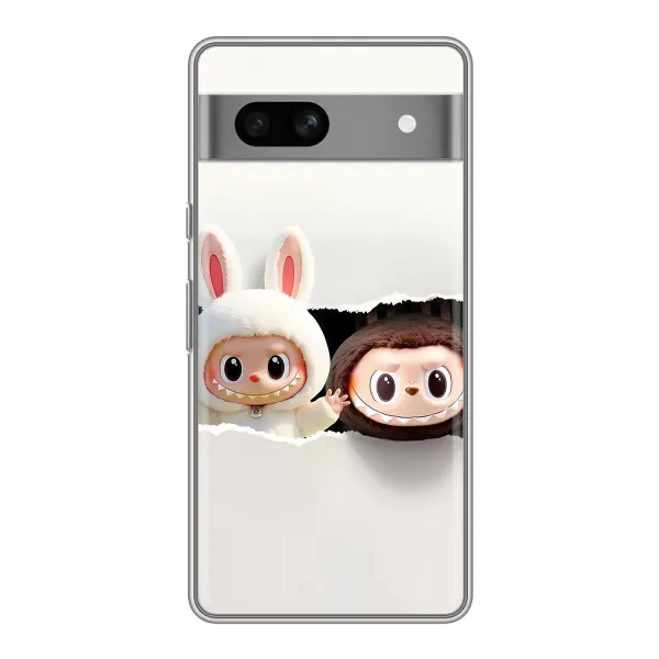 Чехол с принтом «Лабубу» для Google Pixel 7A Чехол с принтом «Лабубу» для Google Pixel 7A