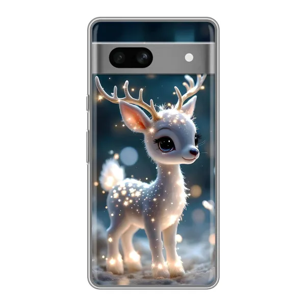 Чехол с принтом «Блестящий олененок» для Google Pixel 7A