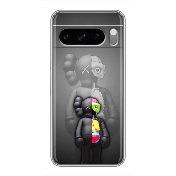 Чехол с принтом «Тело Bearbrick» для Google Pixel 8 Pro
