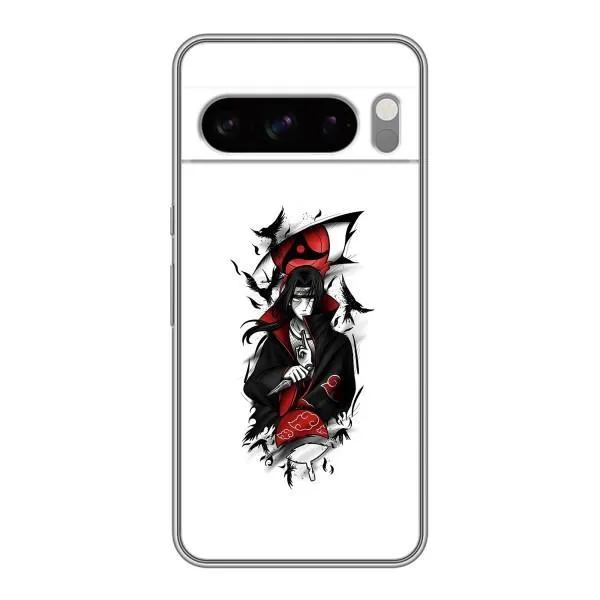 Чехол с принтом «Итачи с атрибутами» для Google Pixel 8 Pro