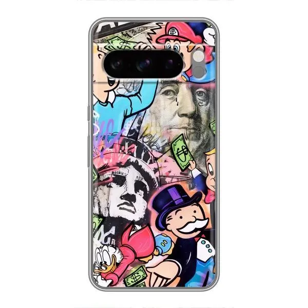 Чехол с принтом «Monopoly man» для Google Pixel 8 Pro Чехол с принтом «Monopoly man» для Google Pixel 8 Pro