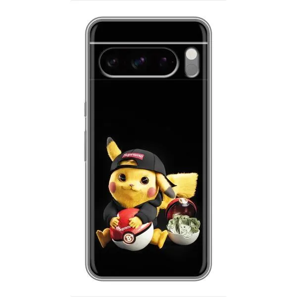 Чехол с принтом «Пикачу» для Google Pixel 8 Pro Чехол с принтом «Пикачу» для Google Pixel 8 Pro