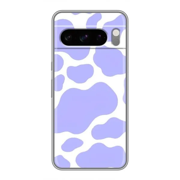 Чехол с принтом «Фиолетова Буренка» для Google Pixel 8 Pro