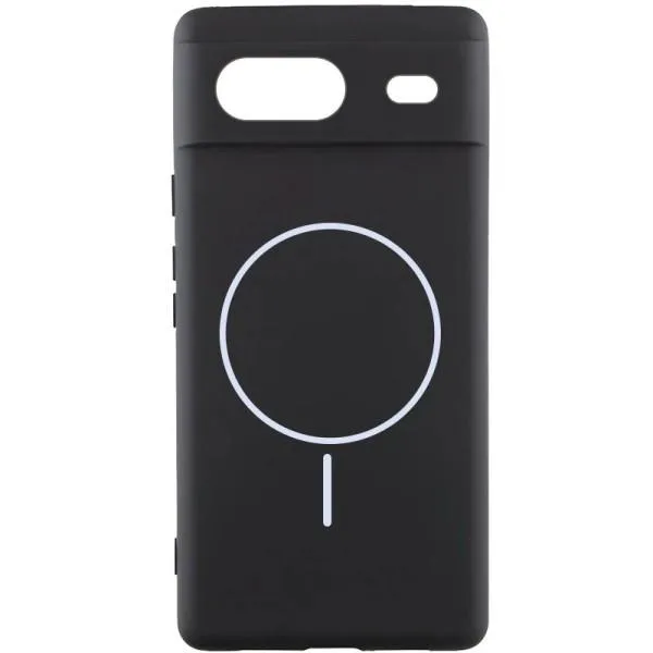 Чохол Silicone Cover Lakshmi Full Camera (AA) with Magnetic Fit для Google Pixel 8 — Чорний — фото 1 Чохол Silicone Cover Lakshmi Full Camera (AA) with Magnetic Fit для Google Pixel 8 — Чорний — фото 1
