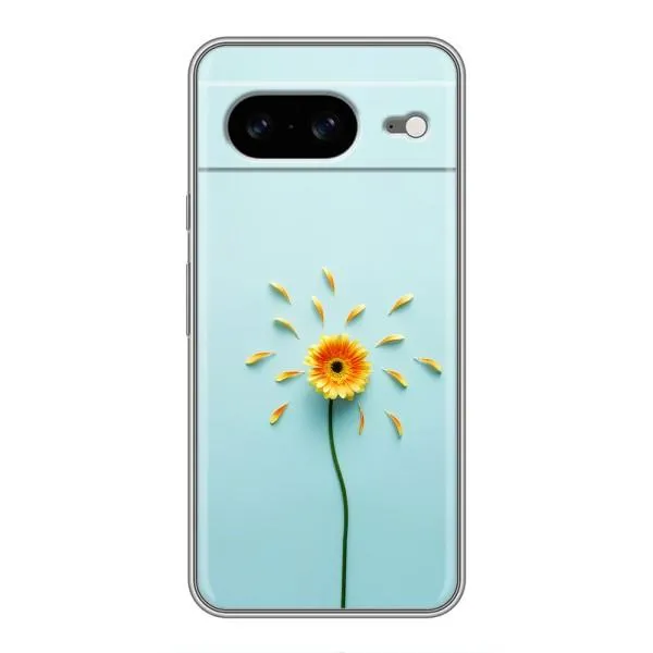 Чехол с принтом «Желтый цветок» для Google Pixel 8