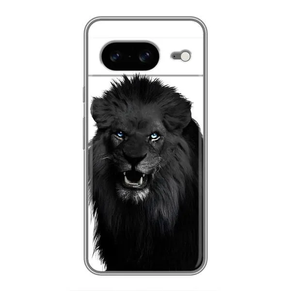 Чехол с принтом «Черный ЛЕВ» для Google Pixel 8 Чехол с принтом «Черный ЛЕВ» для Google Pixel 8