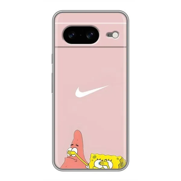 Чехол с принтом «Патрик и Губка» для Google Pixel 8 Чехол с принтом «Патрик и Губка» для Google Pixel 8