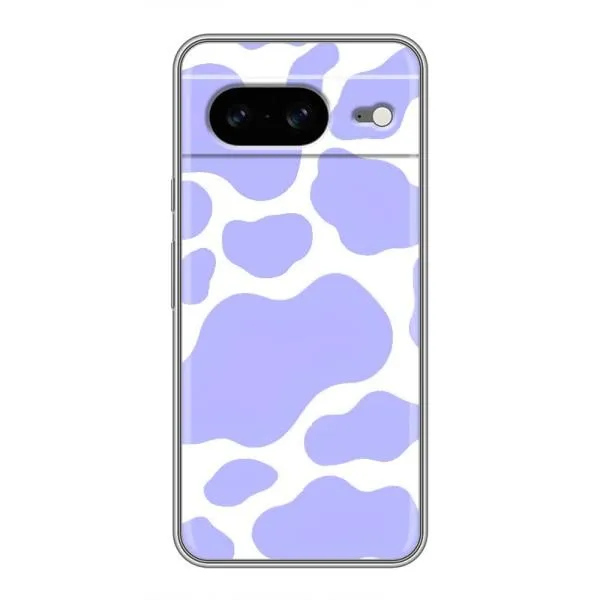 Чехол с принтом «Фиолетова Буренка» для Google Pixel 8