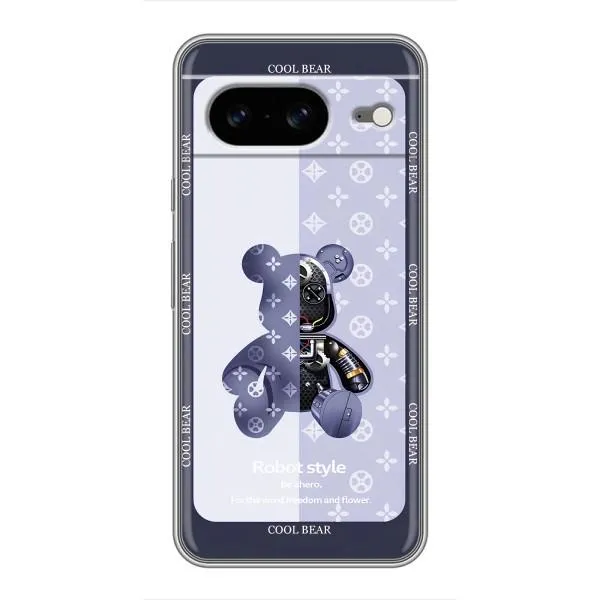 Чехол с принтом «Медвежонок LV» для Google Pixel 8