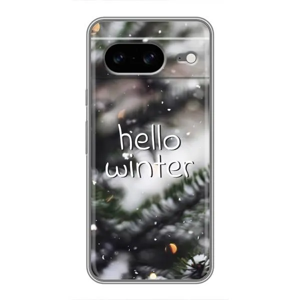 Чехол с принтом «Hello winter» для Google Pixel 8 Чехол с принтом «Hello winter» для Google Pixel 8