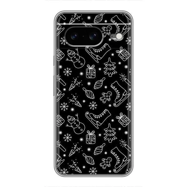 Чехол с принтом «Новогодний фон» для Google Pixel 8 Чехол с принтом «Новогодний фон» для Google Pixel 8
