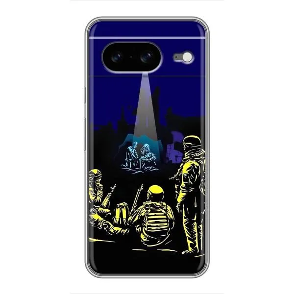 Чехол с принтом «Рождество в Украине» для Google Pixel 8