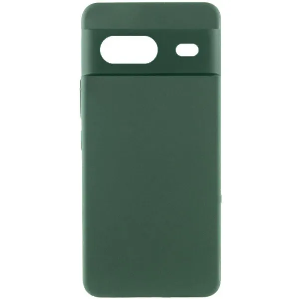 Чехол Silicone Cover Ummi Lakshmi Full Camera (AA) для Google Pixel 8a — Зеленый