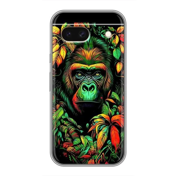 Чехол с принтом «Обезьяна в тропиках» для Google Pixel 8A Чехол с принтом «Обезьяна в тропиках» для Google Pixel 8A