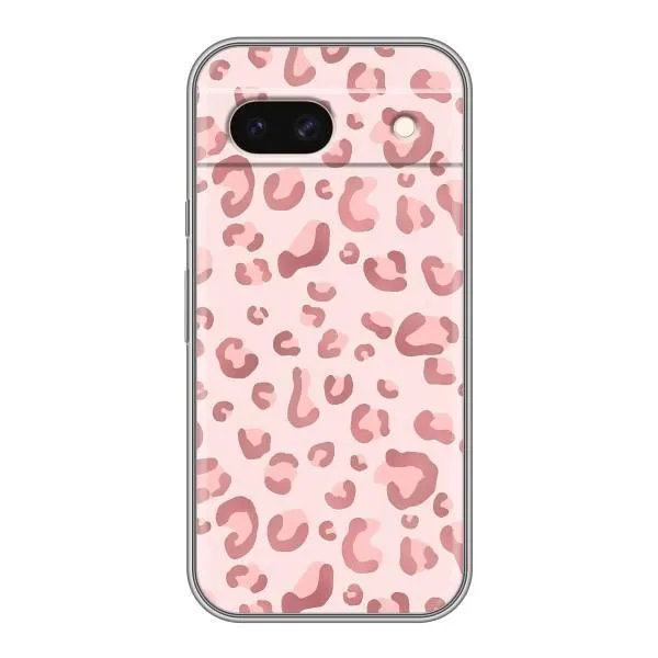 Чехол с принтом «Розовый леопард» для Google Pixel 8A Чехол с принтом «Розовый леопард» для Google Pixel 8A