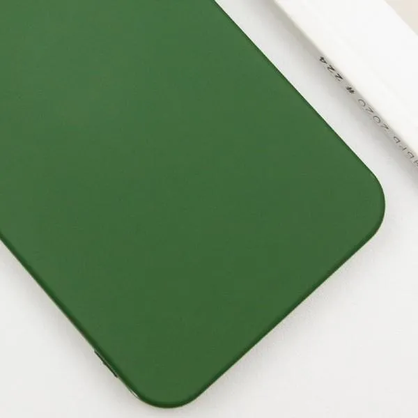 Чехол Silicone Cover Lakshmi Full Camera (AA) with Magnetic Fit для Google Pixel 9 Pro XL — Зеленый — фото 3