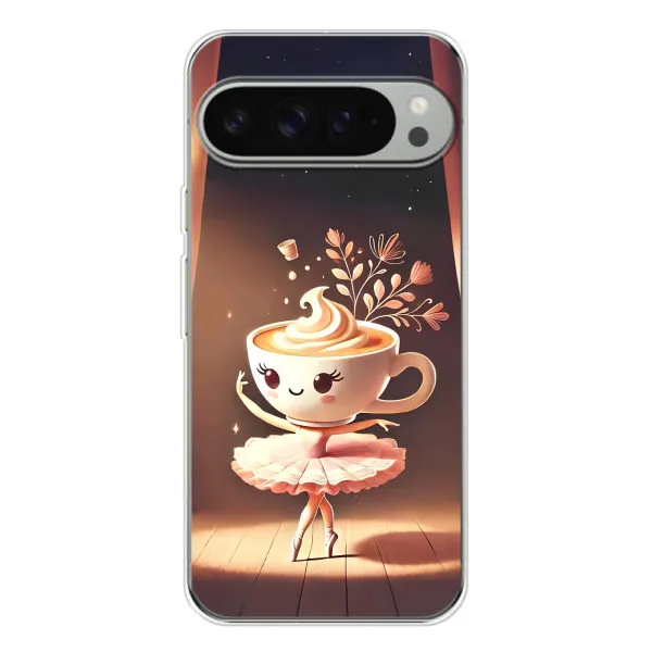 Чехол с принтом «Балерина капучина» для Google Pixel 9 Pro XL Чехол с принтом «Балерина капучина» для Google Pixel 9 Pro XL