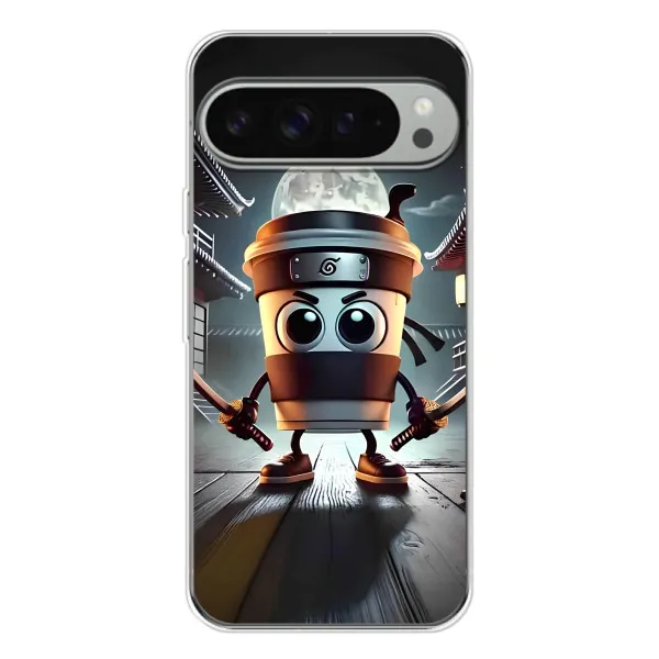 Чехол с принтом «Капучино асасино» для Google Pixel 9 Pro XL Чехол с принтом «Капучино асасино» для Google Pixel 9 Pro XL