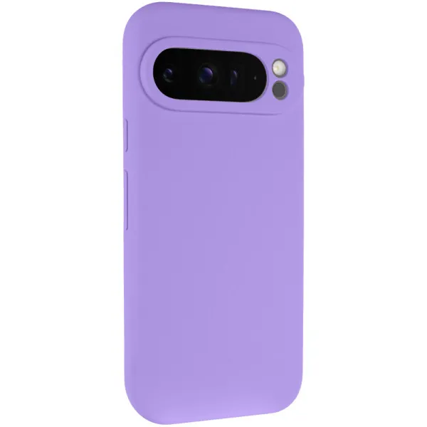Чехол Silicone Cover Lakshmi Full Camera (AAA) для Google Pixel 9 Pro — Сиреневый — фото 1 Чехол Silicone Cover Lakshmi Full Camera (AAA) для Google Pixel 9 Pro — Сиреневый — фото 1