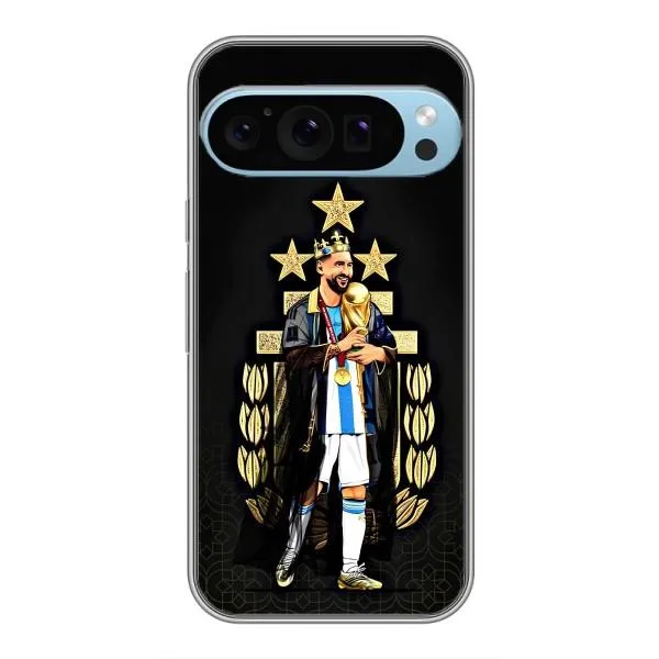 Чехол с принтом «Месси Король» для Google Pixel 9 Pro Чехол с принтом «Месси Король» для Google Pixel 9 Pro