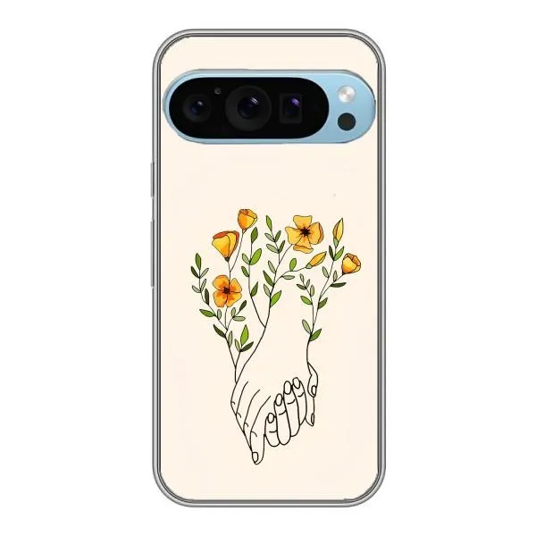 Чехол с принтом «Руки любви» для Google Pixel 9 Pro