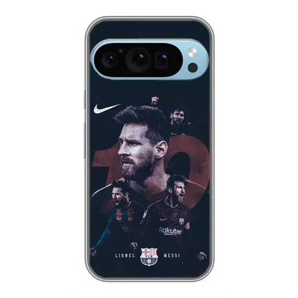 Чехол с принтом «Месси 10» для Google Pixel 9 Pro