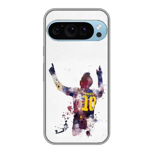 Чехол с принтом «Messi Barca» для Google Pixel 9 Pro