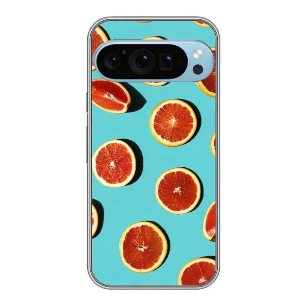 Чехол с принтом «Грейпфрут» для Google Pixel 9 Pro