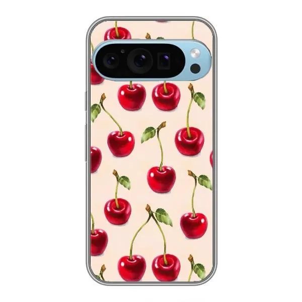 Чехол с принтом «Вишня» для Google Pixel 9 Pro