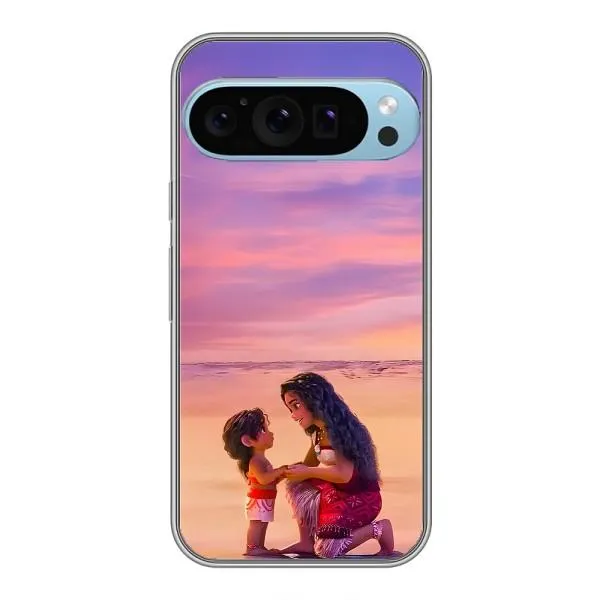Чехол с принтом «Маленькая Ваяна» для Google Pixel 9 Pro Чехол с принтом «Маленькая Ваяна» для Google Pixel 9 Pro