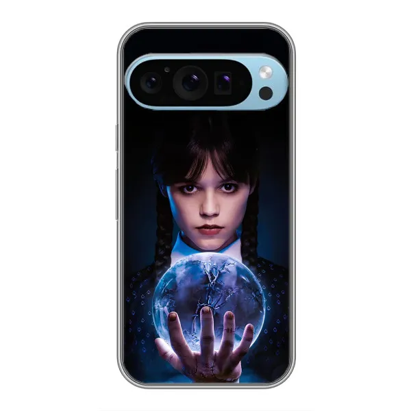 Чехол с принтом «Магическая сфера Уэнздей» для Google Pixel 9 Pro