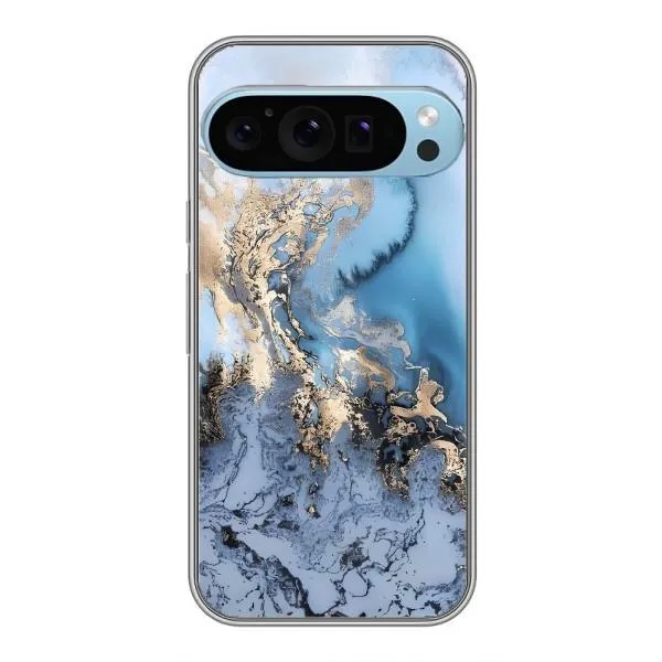 Чехол с принтом «Нежный мрамор» для Google Pixel 9 Pro