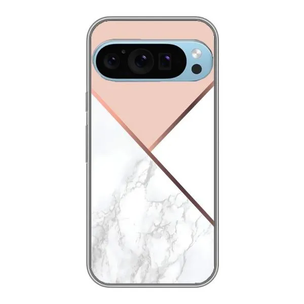 Чехол с принтом «Тройной мрамор» для Google Pixel 9 Pro